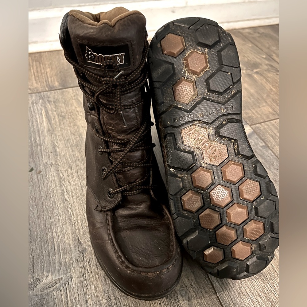 Rocky Forge 8‘‘ brown waterproof work boots